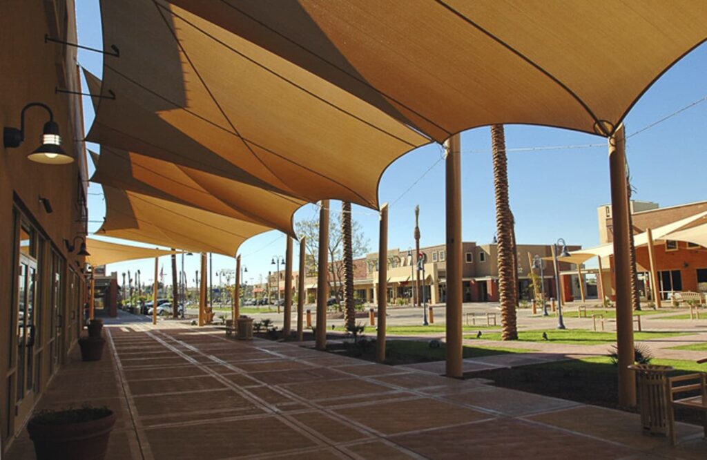 Ten Tensions Project Projects – USA – Oasis Tension Structures