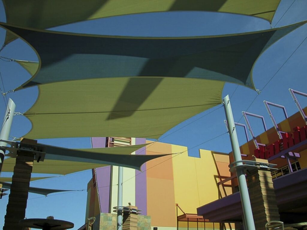 Ten Tensions Project Projects – USA – Oasis Tension Structures